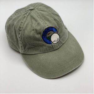 Adams Golf Hat with Leather Adjustable Strap